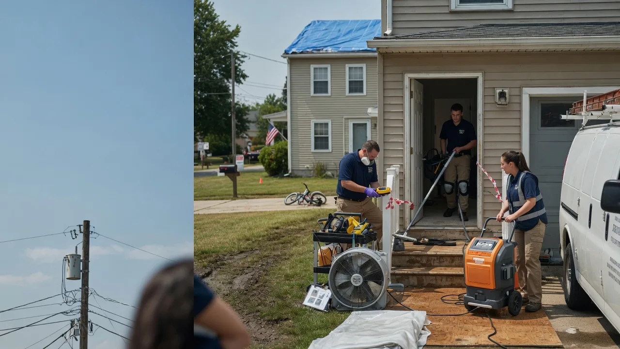 Water Damage Repair in Genoa City, WI near me